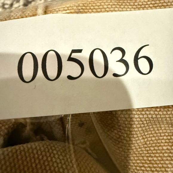 Carhartt Double Knee Bib Overalls Mens 40x32* BRN Canvas Workwear Paint Splatter - Picture 16 of 16